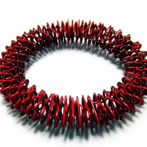 Pierścień do dłoni - czerwony