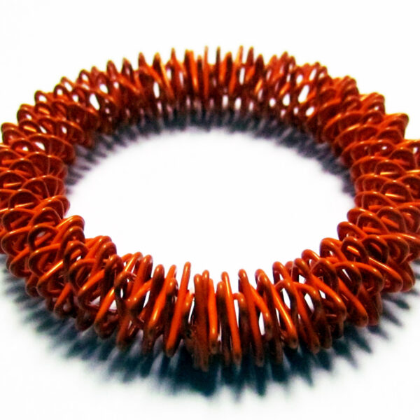 Pierścień do dłoni - pomarańczowy