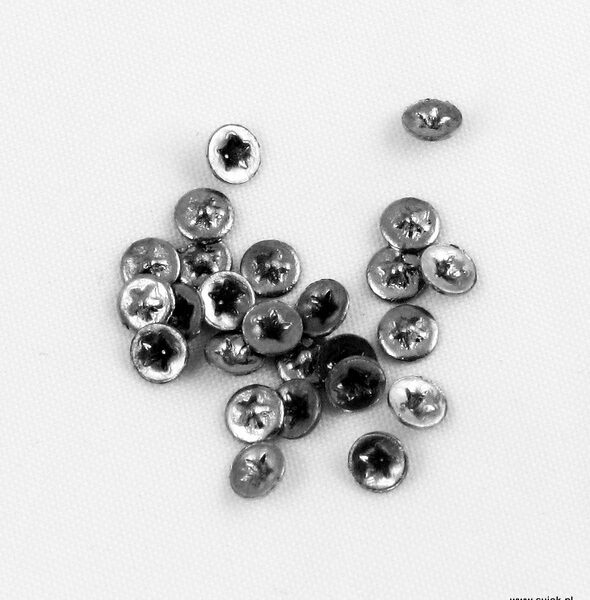 Gwiazdki metalowe złote małe